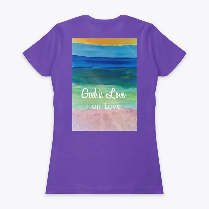 Women's Slim T-Shirt - God is Love